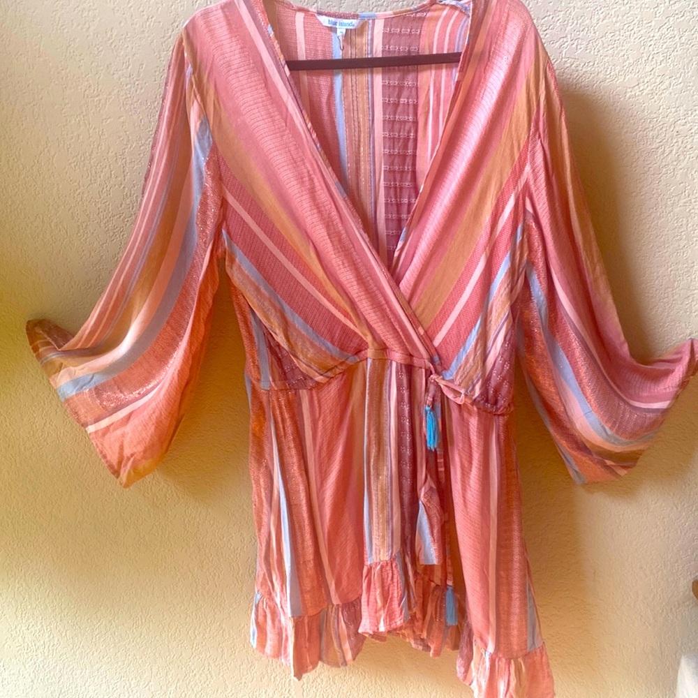 Blue Island Boho Coverup/Dress
